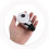Salon Sink Hose Sprayer Silver Plastic Handheld Shampoo Nozzle 7