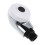 Salon Sink Hose Sprayer Silver Plastic Handheld Shampoo Nozzle 10