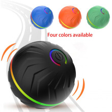 (Tiffany Blue) Automatic Jumping Ball Dog Toy, Interactive Self-Play Pet Toy, Durable Chew-Resistant Electric Bouncing Ball for Boredom Relief