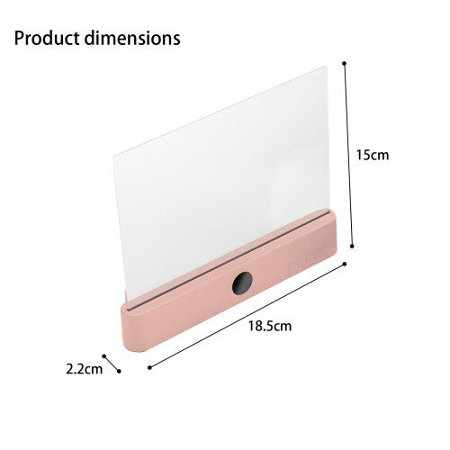 Multi Use Book Light With Timer Function Ideal For- White 2