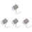 4M Métallique Argentée Pour Bracelet Accessoires DIY 1
