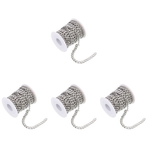 4M Métallique Argentée Pour Bracelet Accessoires DIY