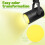 5Stk Pet Farbfolien Für LED- Gel Filter 5