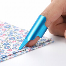 6Stk Blaue Metall - Und Finger Schützer Fürs Handnähen