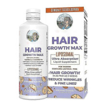 (1pc) NEW Mary Ruths Womens Hair Growth MAX Lipsomal With Lustriva, Anti Hair Loss Treatments for Men Women