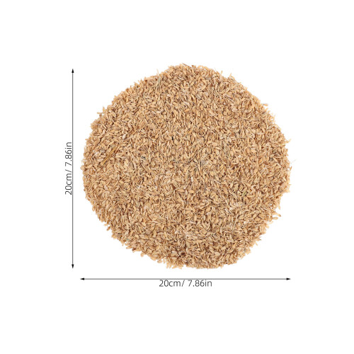1Set Light Brown Rice Hull Chicken Coop Bedding Natural Nest Material 1