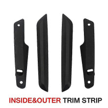 (One set Trim Strip) Windshield Windscreen Trim Strip Adjustable Lifting Holder Bracket For BMW R1200GS R1250GS LC Adventure 2013-2021 GS R1250 R1200