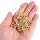 1Set Light Brown Rice Hull Chicken Coop Bedding Natural Nest Material 7