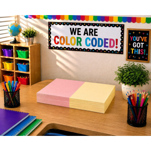 Coloured Copier Paper 80gsm A4 Light Pink (Pack 500) 2