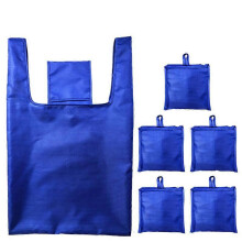 (blue) Ripstop Reusable Grocery Shopping Bag 3Pcs