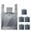 (grey) Ripstop Reusable Grocery Shopping Bag 3Pcs 1