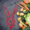 5Pcs Polyester Hen Feeding Toy Chicken Cabbage Holder Red Mesh Bag 9