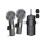 3 in 1 Wireless Lavalier Microphones compatible IPhone, Android, Camera, USB-C Microphone, Mini Micr 1