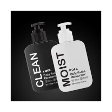 Daily Skincare Duo | Purifying Face Wash & Restoring Moisturizer | Daily Facial Cleanser and Moisturizer Set for All Skin Types | Healthy Ingredients