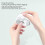 (white) Electric Toe Nail Clippers Automatic With Light Trimmer USB Rechargeable Cutter 2