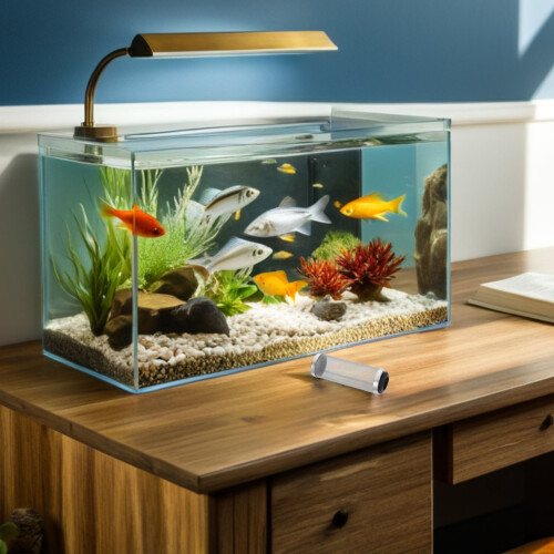 2Stk Aquarium Filter Intake Schutz Aus , Feines , Silber 2