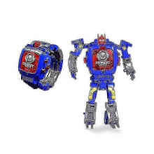 Creative Robot Transformers Kids Watch, Big Face Digital Watch for Boys Ages 2-14, Blue