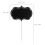 32Pcs Blank Black Chalkboard Cocktail Picks with Writable Food Tags 2