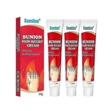 3pcs Bunion Pain Relief Ointment Cream Joint Toe Stiffness Treatment Hallux Valgus