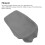 Grey PU Leather Armrest Case for Avalon 2005-2012 18