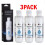 3 PACK for LG-LT1000P ADQ747935 Refrigerator Water Filter Replacement Kit 1