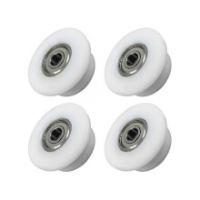 4x Rowing Machine Bearing Wheel Trainer Gear Attachments for Fitness Workout