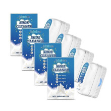 (4PCS) 1-5x Sneaker Cleaner Foam - Quick Stain Removal for White Shoes with Brush Head, No Water Needed, 100ml
