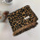 Strikkesjal med leopardmønster til dame, 100 % akryl 1