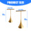 Space Saving Earring Organizers Stand Enabling Quick-12cm 4