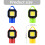 Portable LED Lamp with 5 Adjustable Brightness ABS-Yellow 4