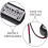 3Pcs Auto Camera Power Rectifier Relay Capacitor Filter Black for Cars 4