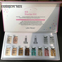 (12pc Mix kit) Korean Bb Cream Set: 3-in-1 Foundation, Concealer & Skincare, 8ml Hydrating