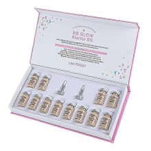 (NO2.Medium) Stayve Salmon DNA Gold Ampoule BB Cream Glow Serum Dermawhite Whitening Skin Brightening Essence Facial Care Liquid Foundation