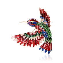 Le colibri artistique conçoit des bijoux en alliage de-Rouge