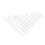 Professional Beading Needle with Split Ends Multipacks Sizes-A 1