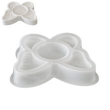 Moule de bougeoir en Silicone Flexible, pour le-Papillon