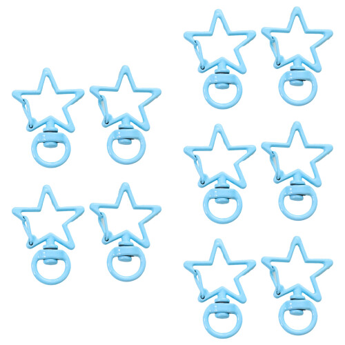 Assorted Strar Alloy Charm Crafting Essential Lightweight-Blue