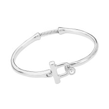 Bijoux extensibles à la mode d'alliage de bracelet de-Argent