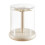 Vitrine transparente à vue 360 avec Base rotative pour 1