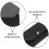 4Pcs Portable PU Cash Envelope Wallet for Money Sorting Black 5