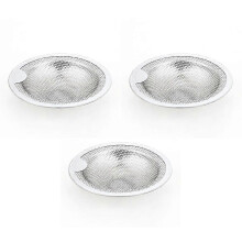 Kitchen Sink Strainer, Stainless Steel Sink Drain Strainer, Dishwasher Safe-Large
