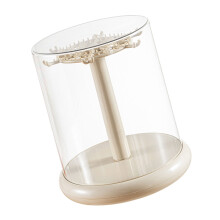 Elegant 360 Rotating Display Box Storage Stand for Miniatures