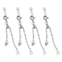Sieraden verlengketting roestvrijstalen-staal kleur 5cm