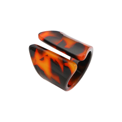 Leopard Print Adjustable Ring Lightweight Comfort Fit Finger-3