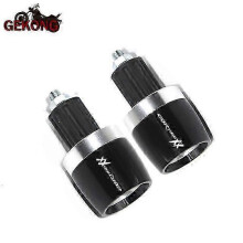 (Silver-B) For Honda CBR1100XX CBR 1100 XX BLACKBIRD 1994-2021 Motorcycle Accessories CNC 7/822MM Handlebar Grips Handle Bar Cap End Plugs