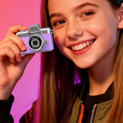 Dense Toy Camera Four thousand Vlogging Quests and-Purple 2