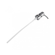2025 Smedbo, 1 Piece 304 Stainless Steel Liquid Soap Shampoo Silver White Pump for Kitchen and Bathroom Use
