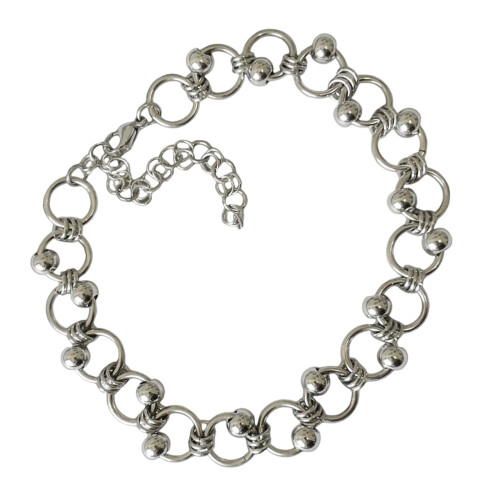 Fashion Forward Vergrendelde Ketting Verstelbare