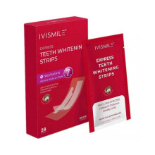 6% Hydrogen Peroxide Teeth Whitening Strips for Fast Stain Removal, Non-slip Design for Men And Women