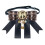 Leichte Legierungsband-Brosche mit Fliege,-Schwarzes Armband 1